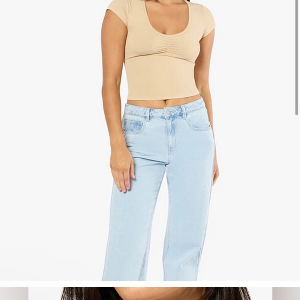 NWT Ruched Tee from WeWoreWhat - Picture 3 of 4